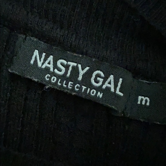 NASTY GAL - High Neck On the Music Pearl Sweater M - Picture 5 of 8